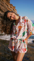 AURA CHEMISE – Fluid Viscose Beach Cover-Up