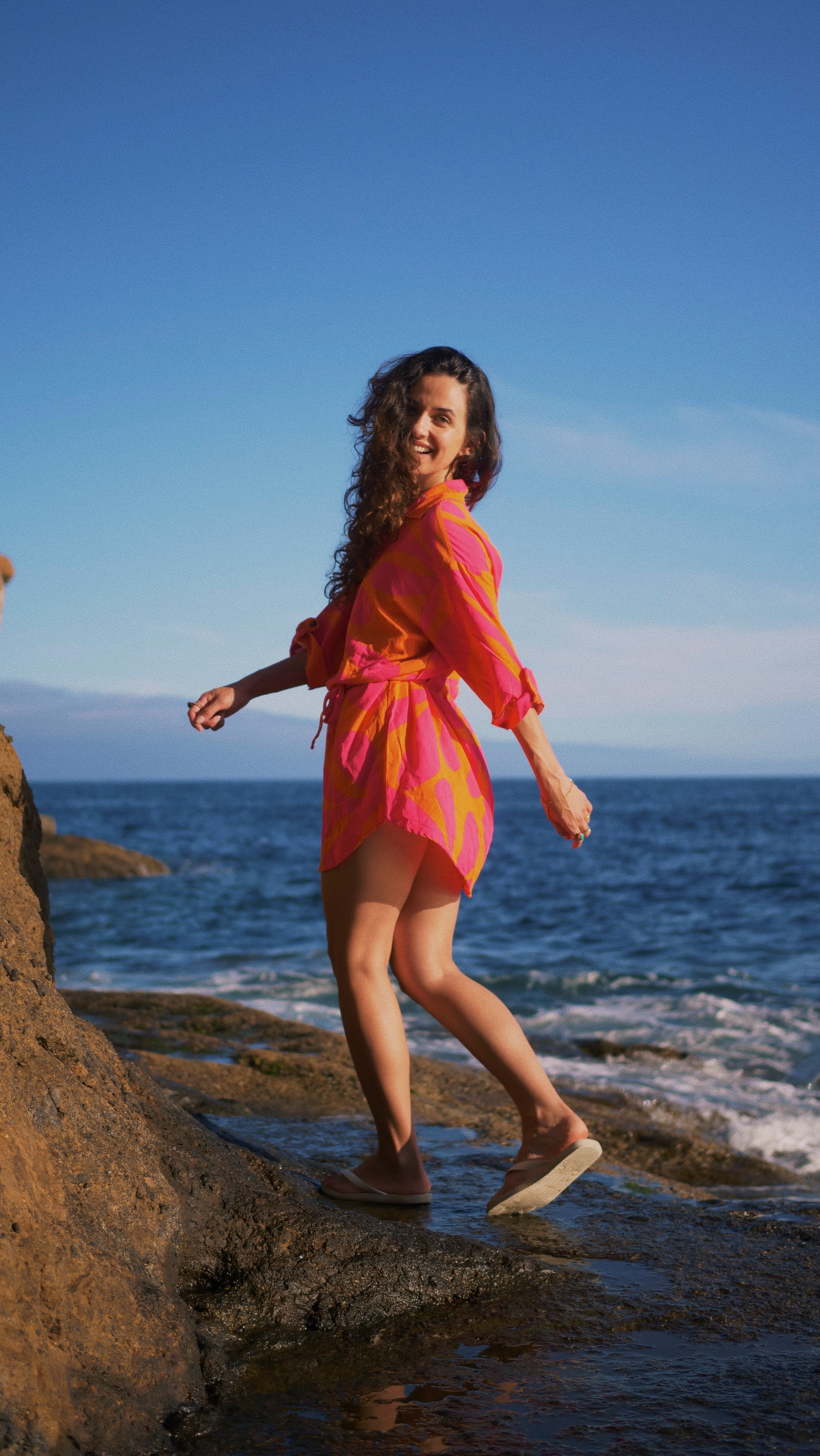 AURA CHEMISE – Fluid Viscose Beach Cover-Up