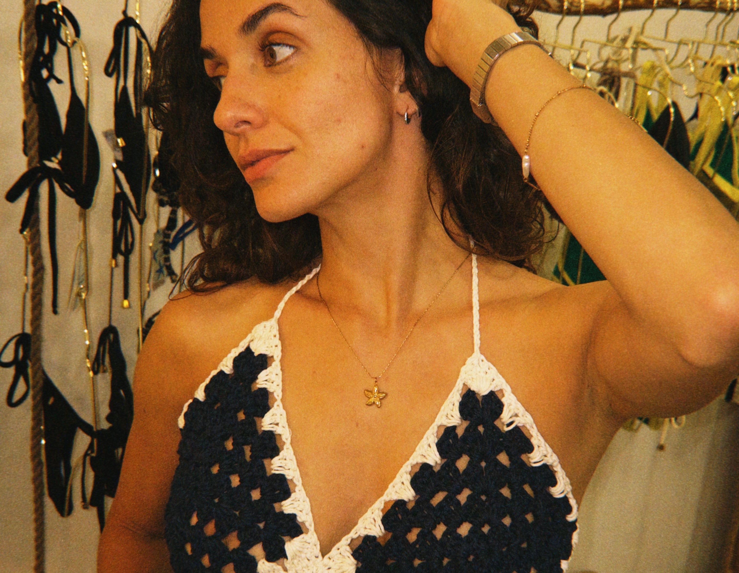 COLAR ESTRELA – Gold Plated Starfish Pendant Necklace