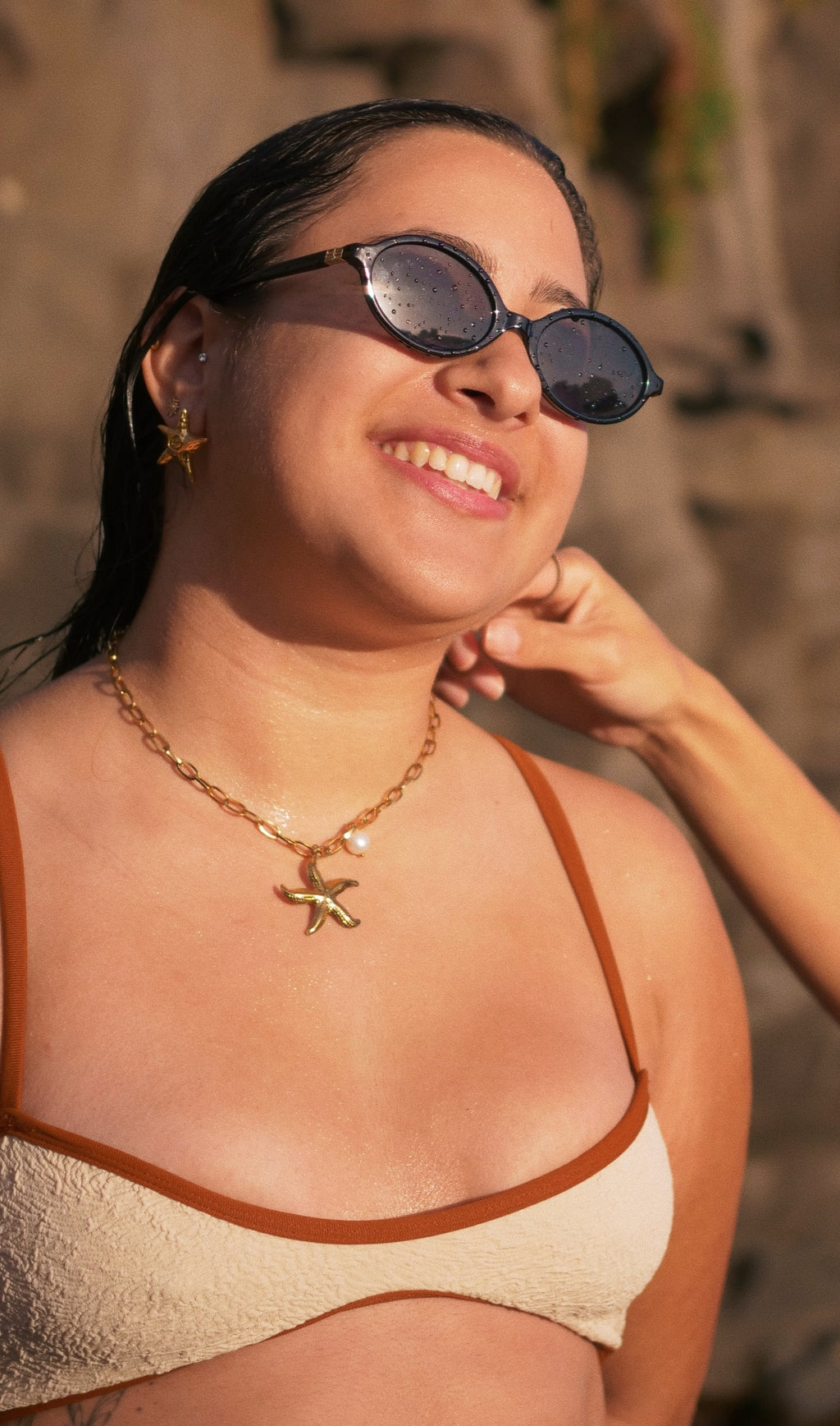 COLAR STELLA – Premium 316 Stainless Steel & Starfish Charm