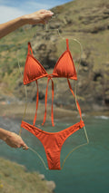 BIQUÍNI BÚZIOS – Triangle Tie Top & High-Leg Thong