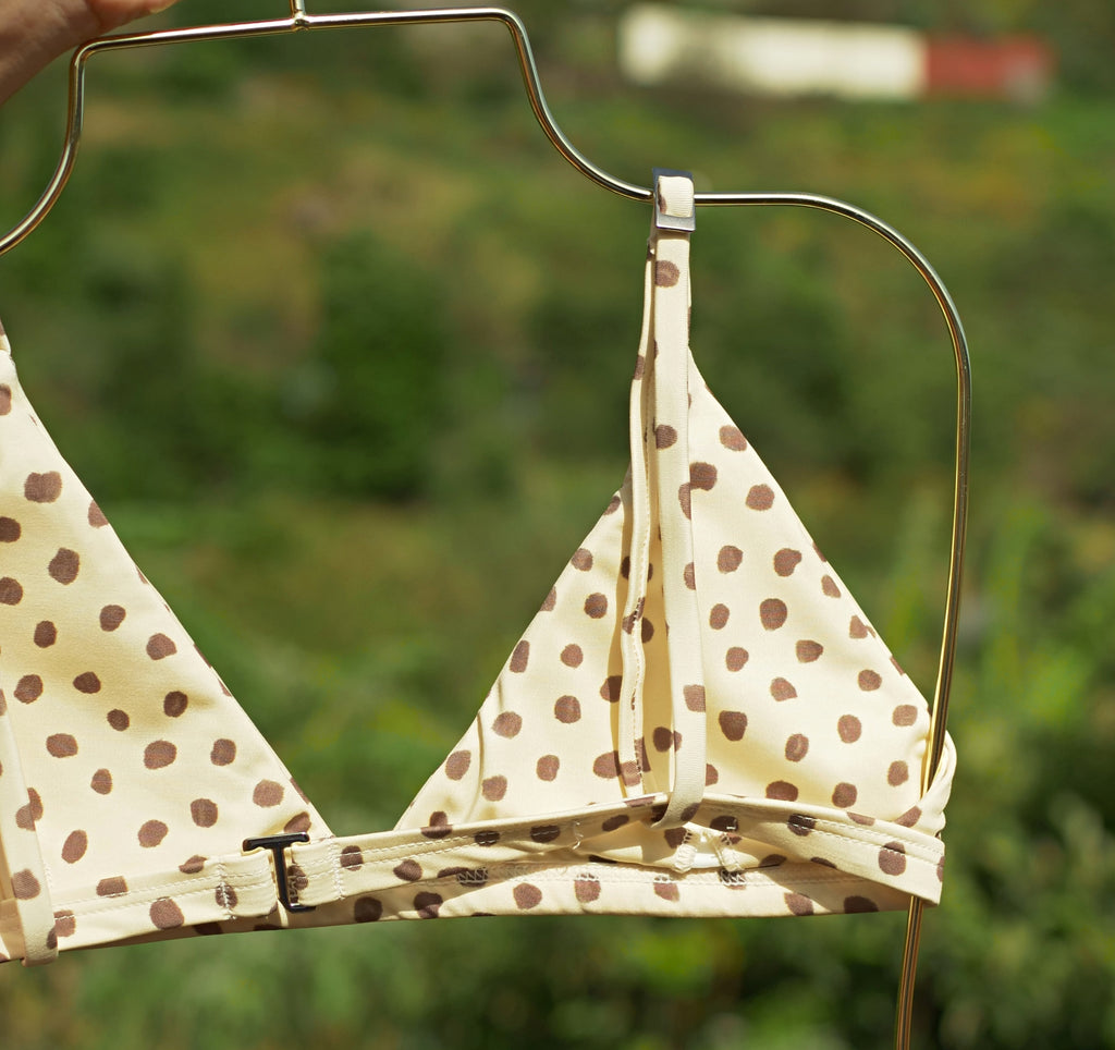 BIQUÍNI JERI – Organic Polka Dot & High-Firmness Support